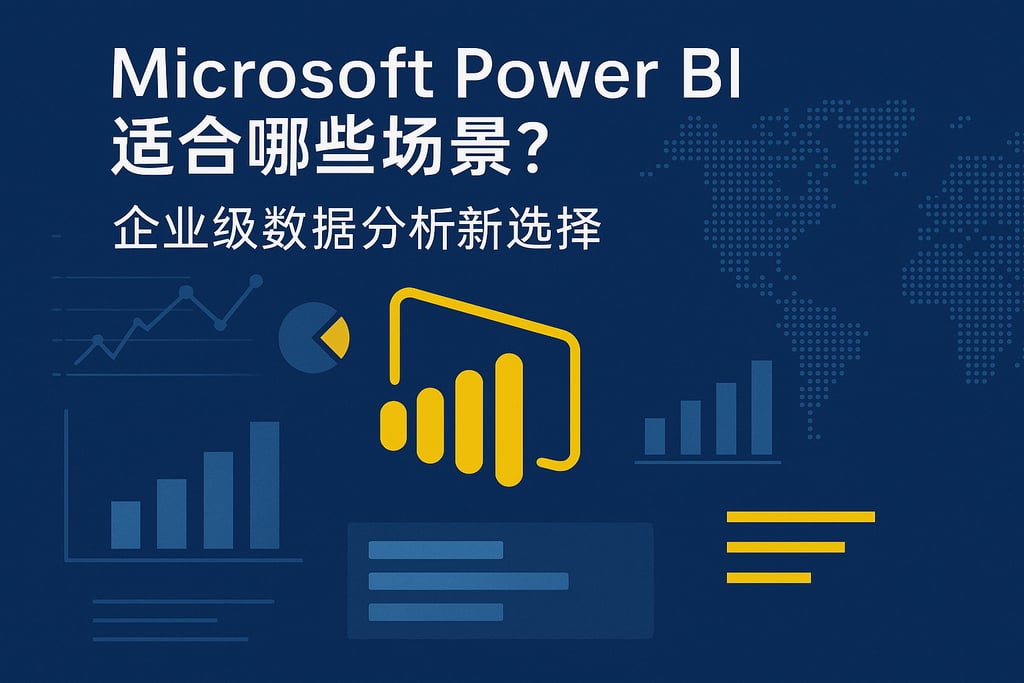 Microsoft Power BI适合哪些场景？企业级数据分析新选择